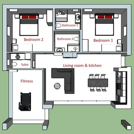 빌라 Vista Sul Quarnero *